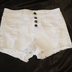 White Shorts